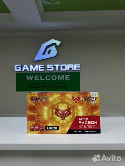 Видеокарта AMD Radeon rx 6700 xt Sapphire