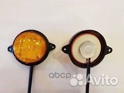 Маяк проблесковый желтый 24в 