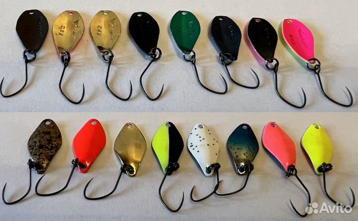 Набор форелевых блесен