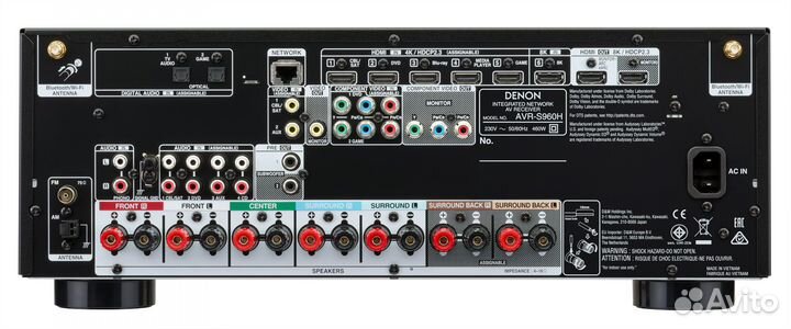 AV ресивер Denon AVR-S960H Black