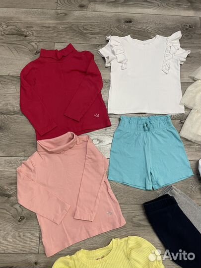 Детская одежда для девочек пакетом 92