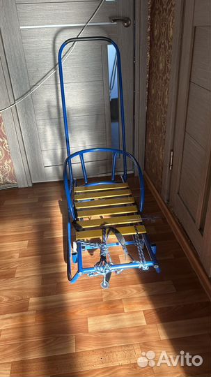 Сани детские с колесами