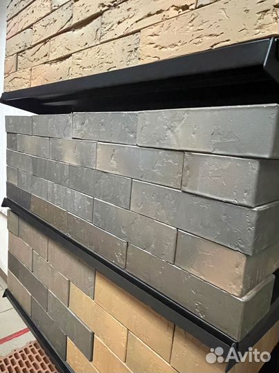 Керамический кирпич баварская кладка нуар Браер М150