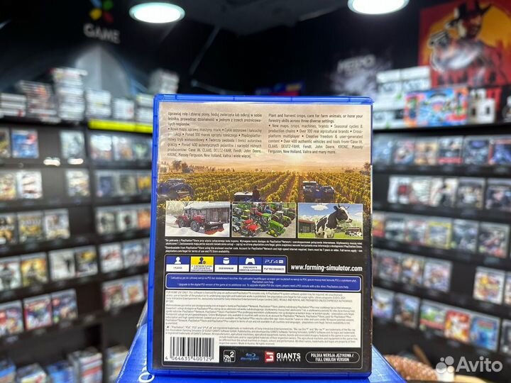 Игры для PS4: Farming Simulator 22