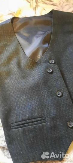 Школьный костюм для мальчика 128 тройка