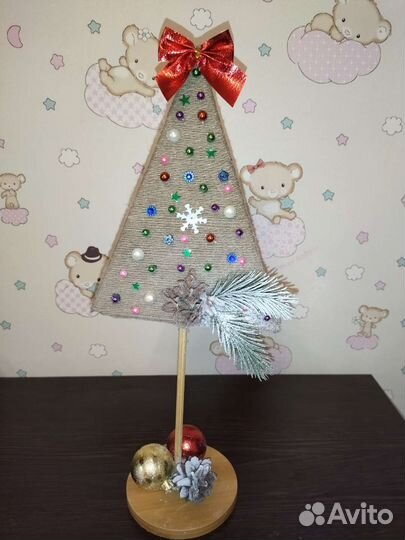 Новогодняя поделка ёлочка для сада и школы