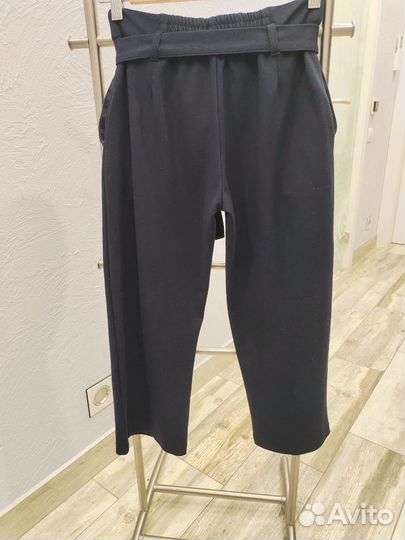 Брюки широкие школьные 146-152