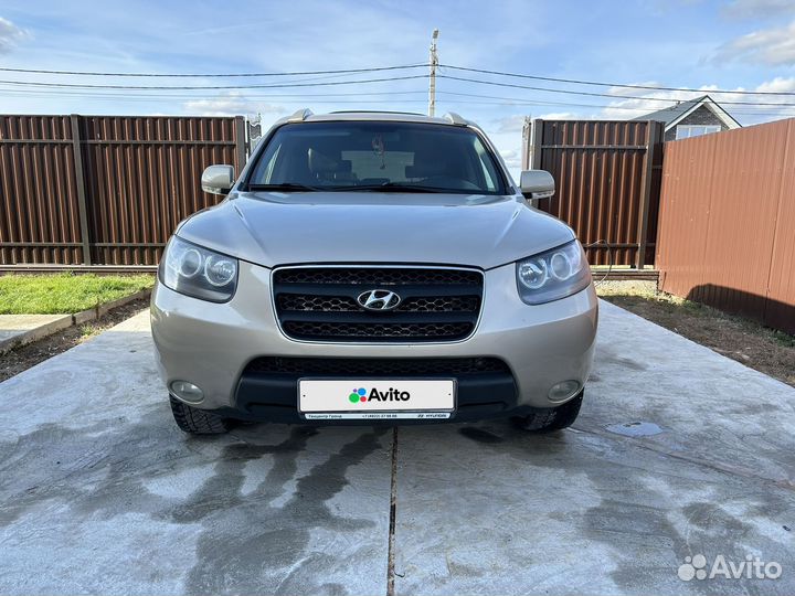 Hyundai Santa Fe 2.2 AT, 2009, 197 000 км