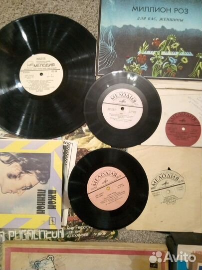 Коллекция грампластинок и др