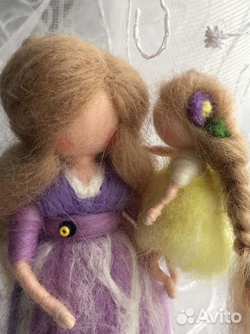 Кукла из шерсти