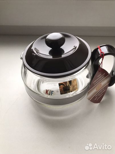 Чайник заварочный из жаропрочного стекла