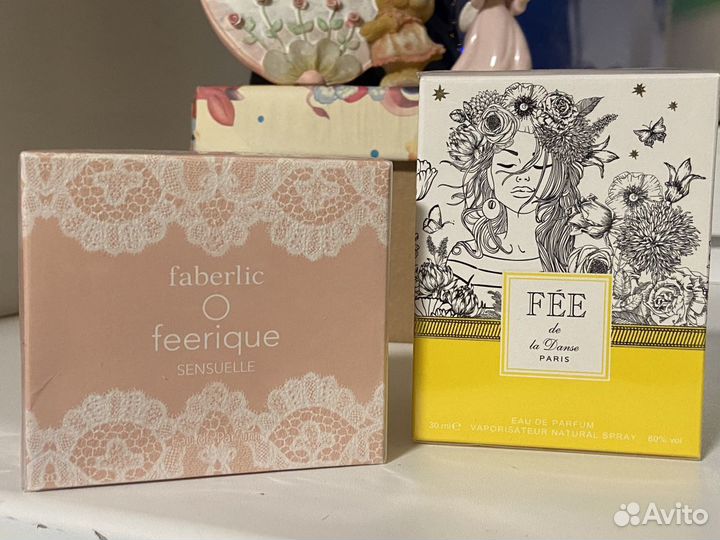 Духи новые faberlic и fée