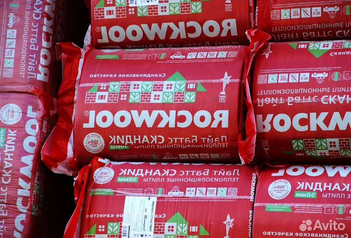 Утеплитель роквул (rockwool)