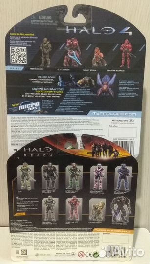 Фигурки Halo Spartan JFO и Spartan soldier