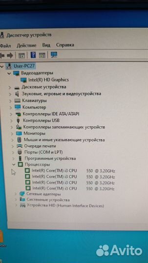 Системный блок Intel core i3