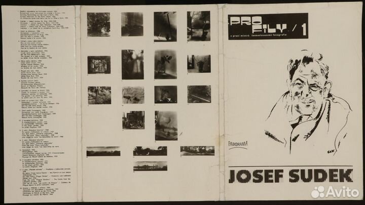 Josef Sudek. profily/1 набор из 18-ти фотографий