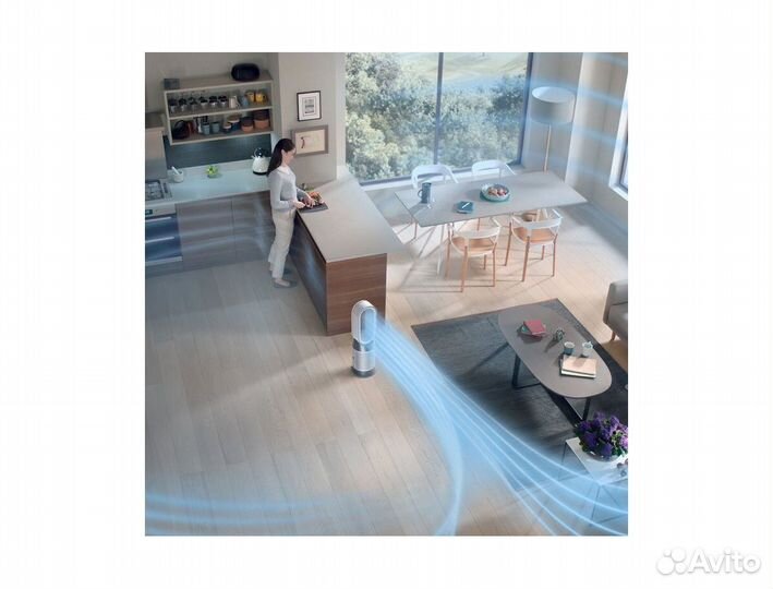 Очиститель воздуха Dyson HP10 серебристый