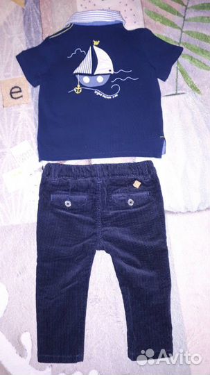 Комплект вещей для мальчика 6-9 мес