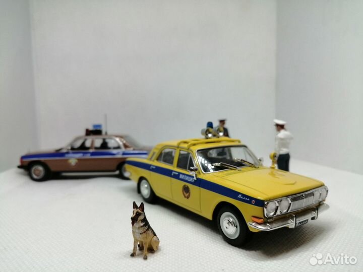 Газ-24 «Волга» гаи-Милиция СССР 4-х фарная