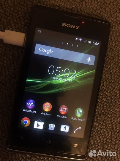 Sony Xperia E, 4 ГБ