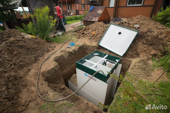 Септик от производителя / Установка под ключ