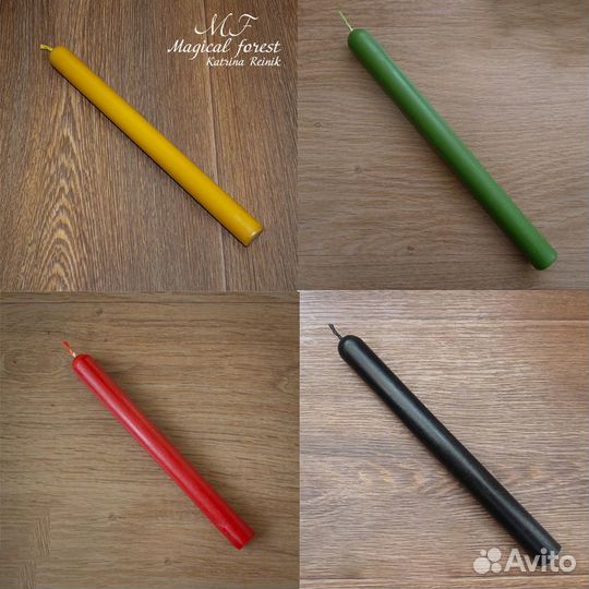 Свечи восковые 3 часа горения