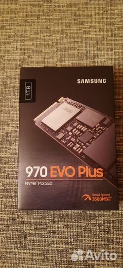 Samsung 970 evo plus 1tb новый
