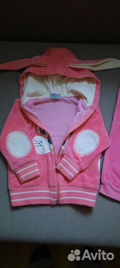 Велюровый костюм на 2 года