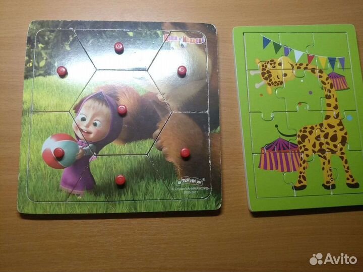 Деревянные пазлы