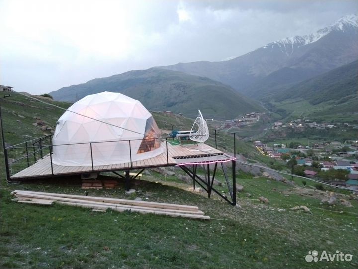 Глэмпинг Геокупол