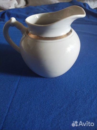 Молочник/соусник Дулево СССР 61г.,селедочница СССР