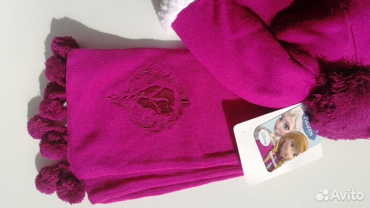 Шапка и шарф Reebok детская