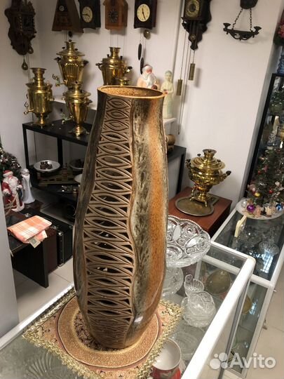 Керамическая напольная ваза СССР