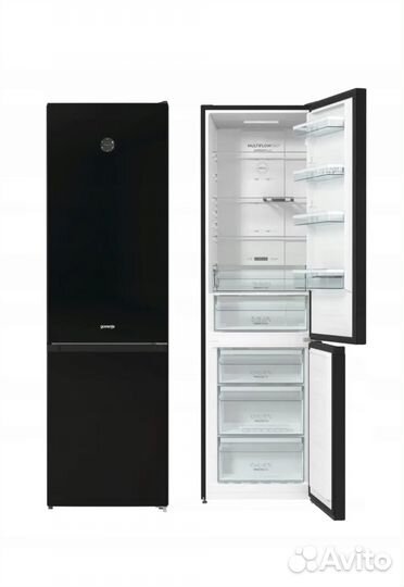 Холодильник Gorenje NRK6201sybk чёрный