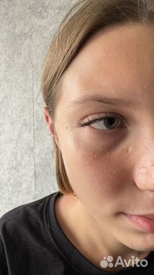 Наращивание ресниц модель