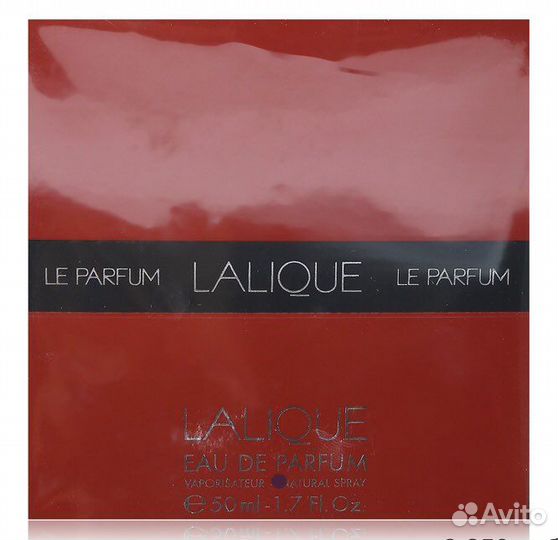 Лалик lalique eau de parfüm 50 мл духи