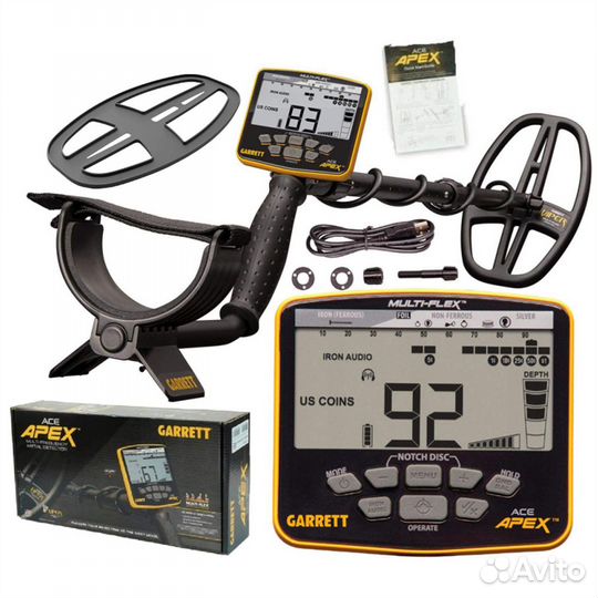Металлоискатель garrett ace apex 8,5x11 купить
