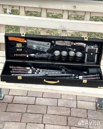 Шашлычный подарочный набор