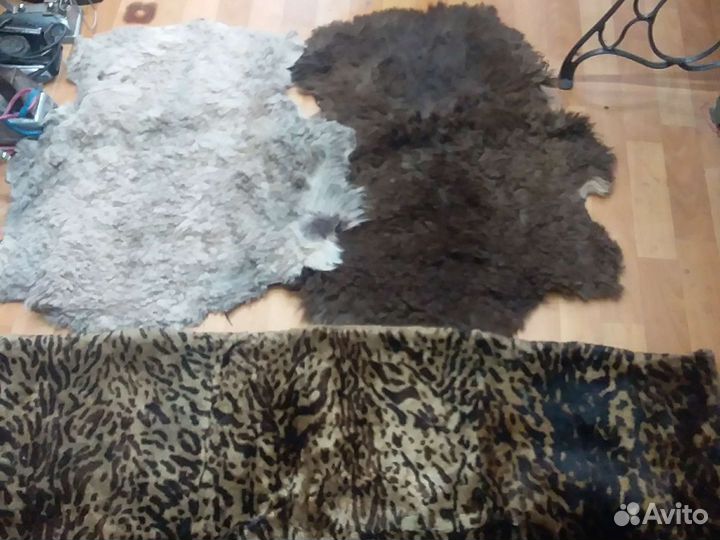 Мех цигейка и собачий