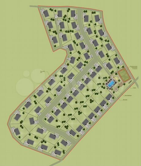 Коттедж 110 м² на участке 8 сот.