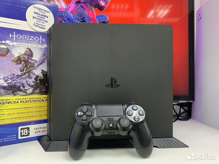 Sony PS4 Slim 1TB / Игры в подарок/ Гарантия