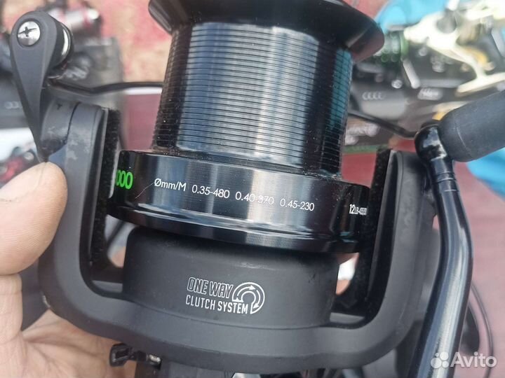 Катушки силовые карповые 5000- 9000 новые