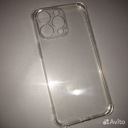 Чехол на iPhone 15 pro max прозрачный