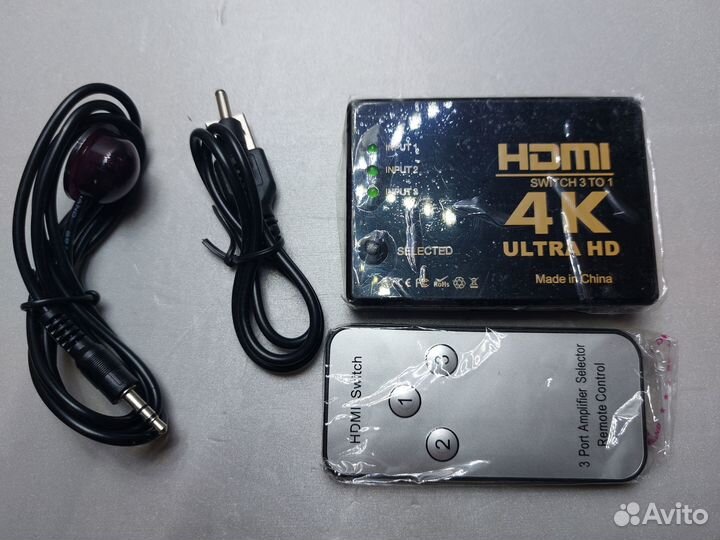 Hdmi Switch 4K переключатель видеосигнала
