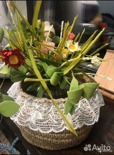 Корзины из джута