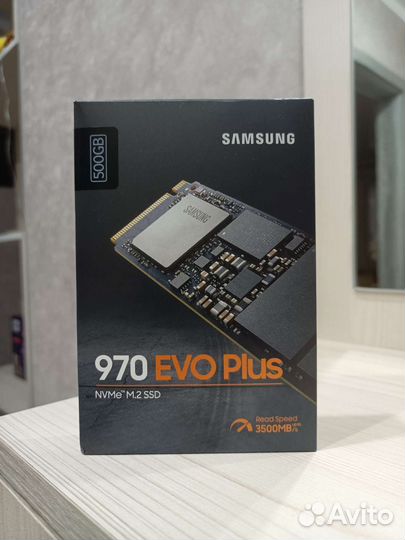Samsung 970 evo plus (500gb) новый