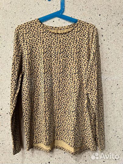 Кофточка леопардовая на девочку 140-146