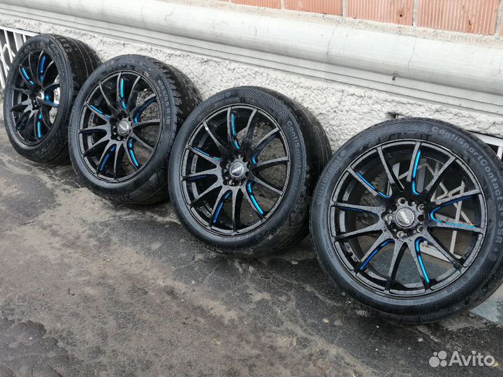 Продам диски Rays r18 чёрные