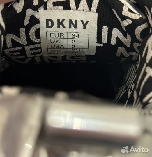 Кеды для девочки dkny 34