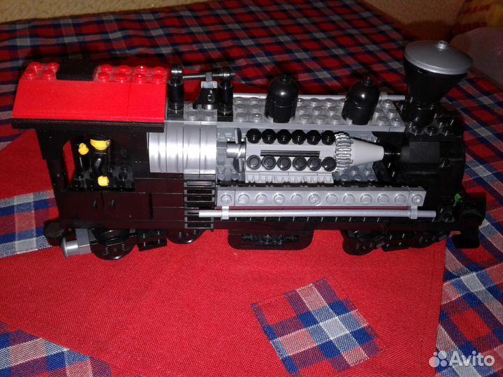 Паровоз конструктор Brick